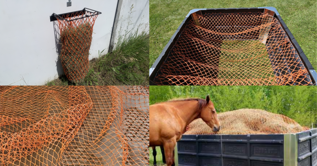 hay nets mixed images