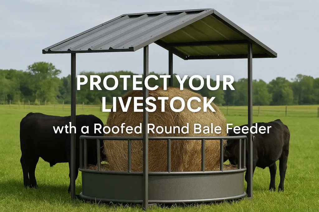 ound-Bale-Feeder-with-a-Roof-to-Protect-Your-Livestock